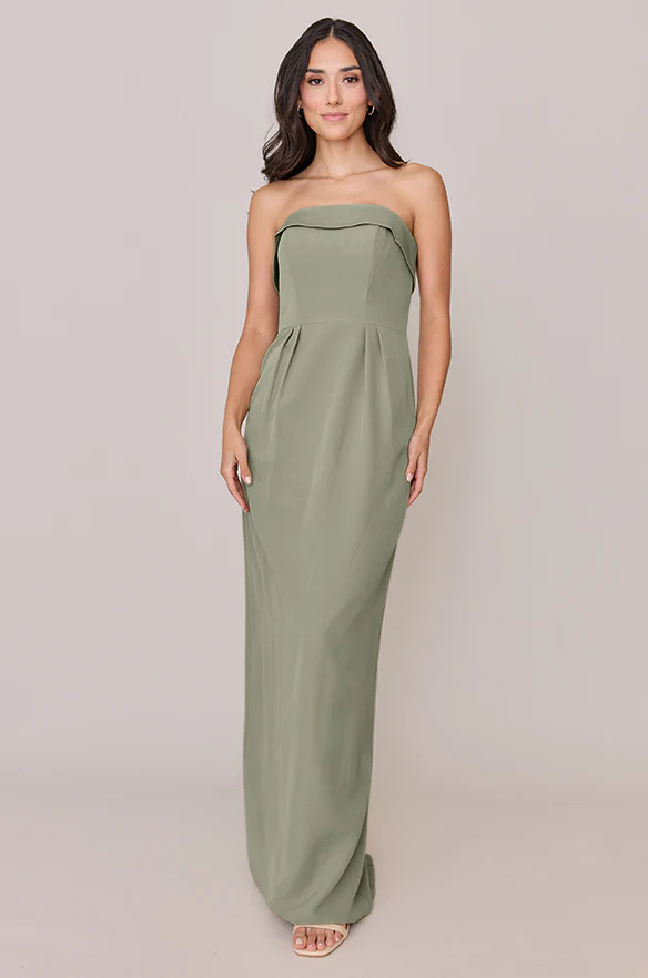 Caroline Crepe Dress | Made To Order - Image 118