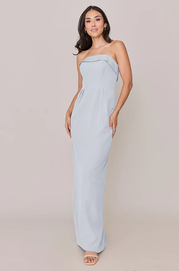 Caroline Crepe Dress | Made To Order - Image 143
