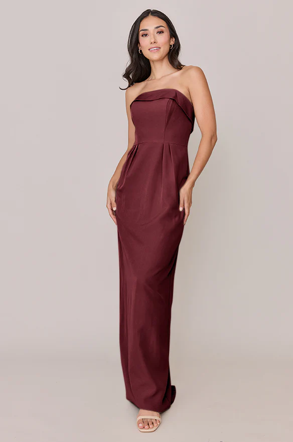 Caroline Crepe Dress | Made To Order - Image 15