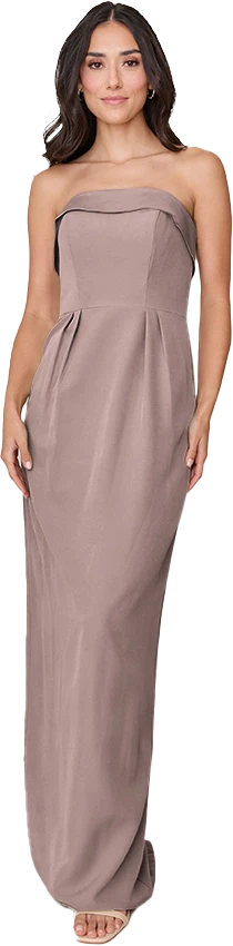 Caroline Crepe Dress | Made To Order - Image 158