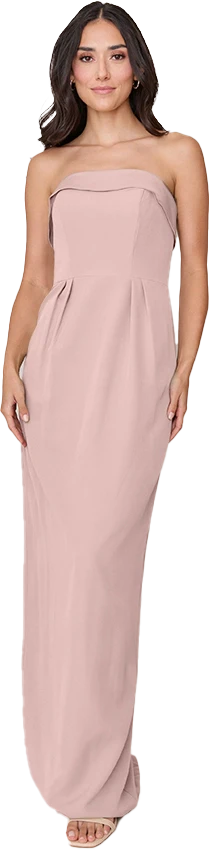 Caroline Crepe Dress | Made To Order - Image 168