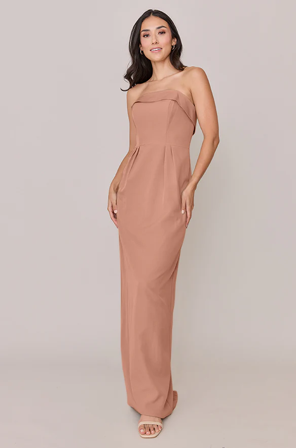 Caroline Crepe Dress | Made To Order - Image 31