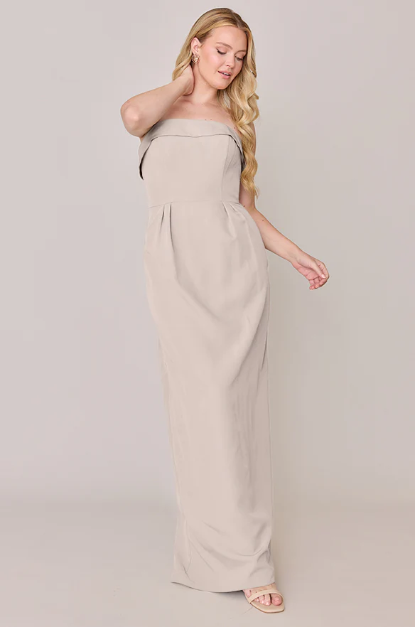 Caroline Crepe Dress | Made To Order - Image 45