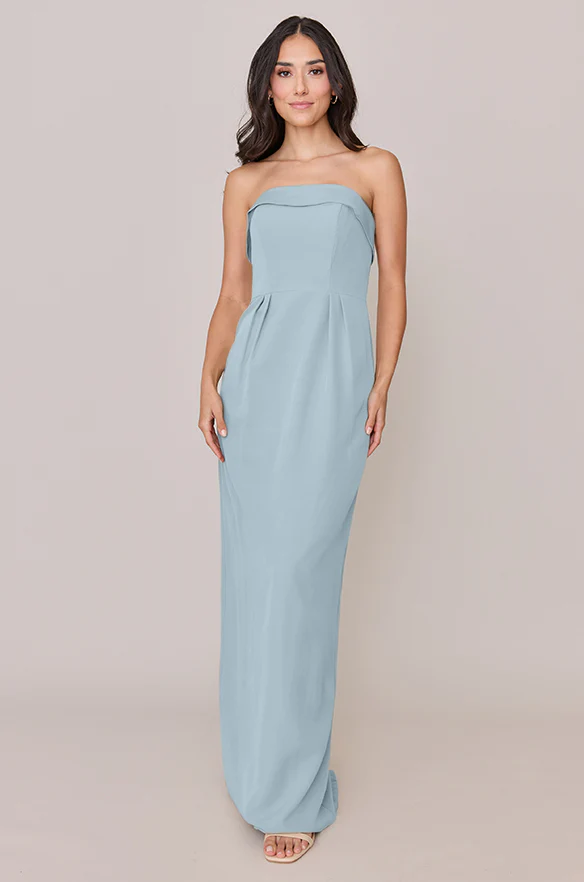 Caroline Crepe Dress | Made To Order - Image 55