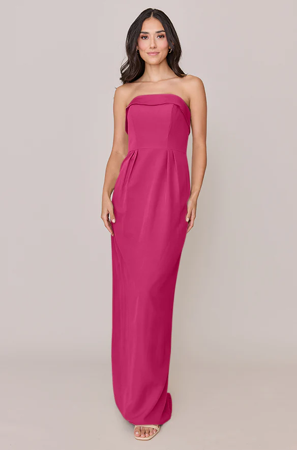 Caroline Crepe Dress | Made To Order - Image 63