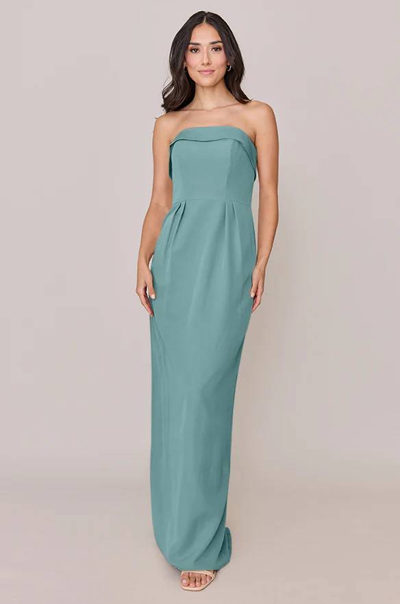 Caroline Crepe Dress | Made To Order - Image 79
