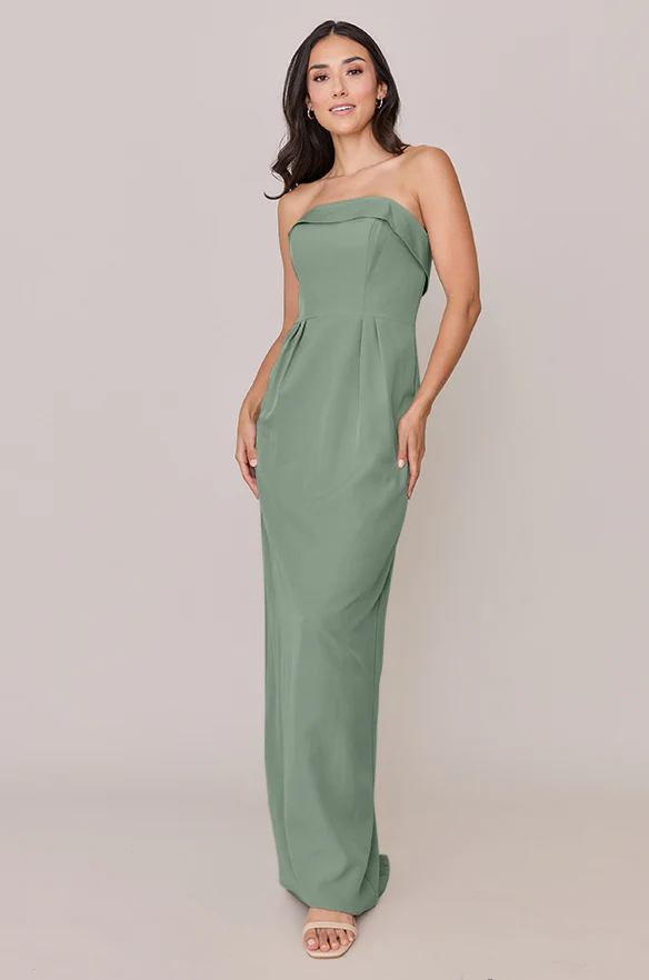 Caroline Crepe Dress | Made To Order - Image 87