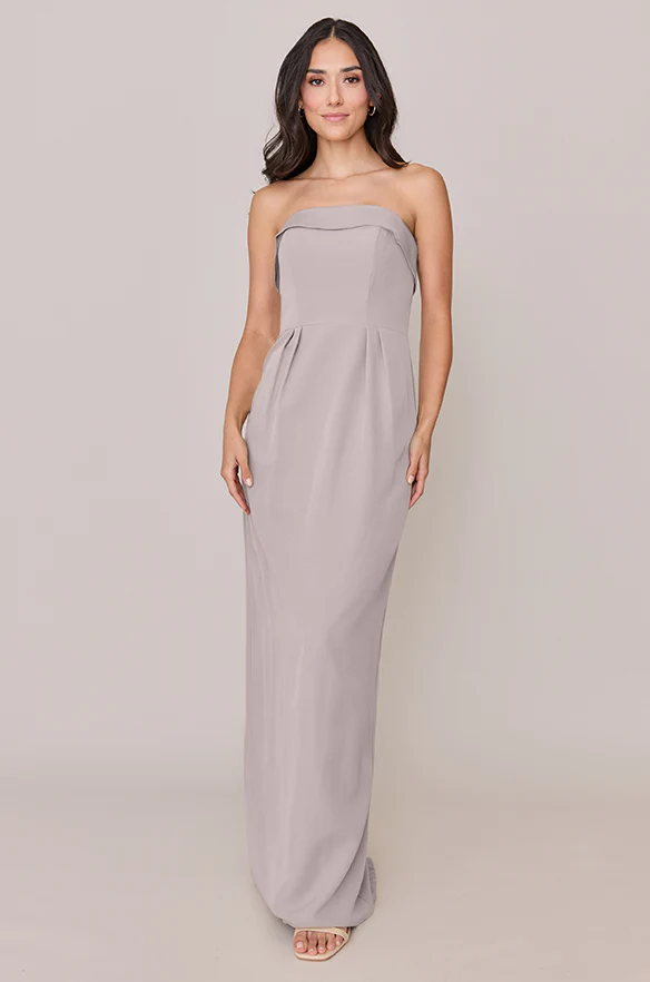 Caroline Crepe Dress | Made To Order - Image 91
