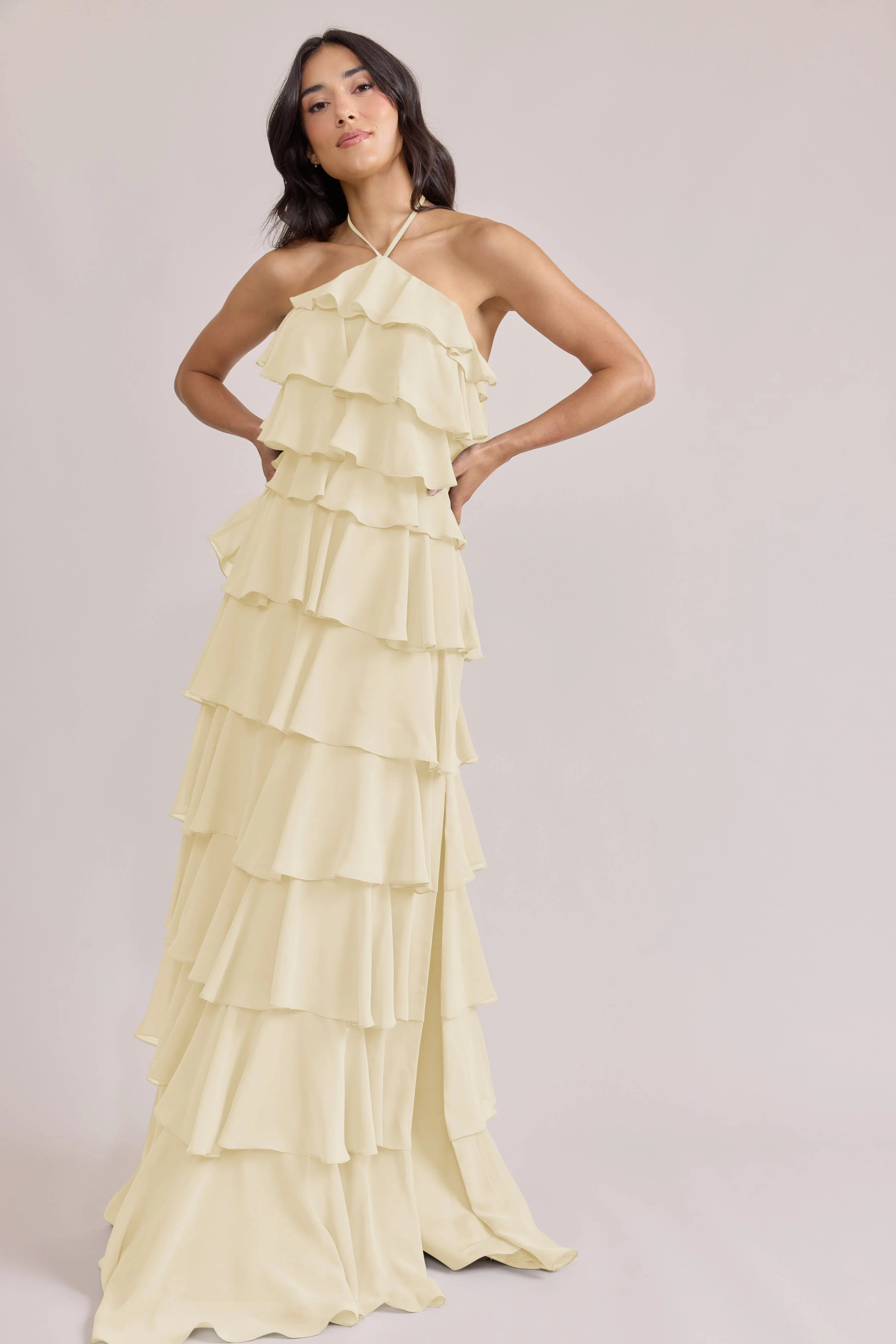 Carrie Chiffon Dress | Made To Order - Image 114