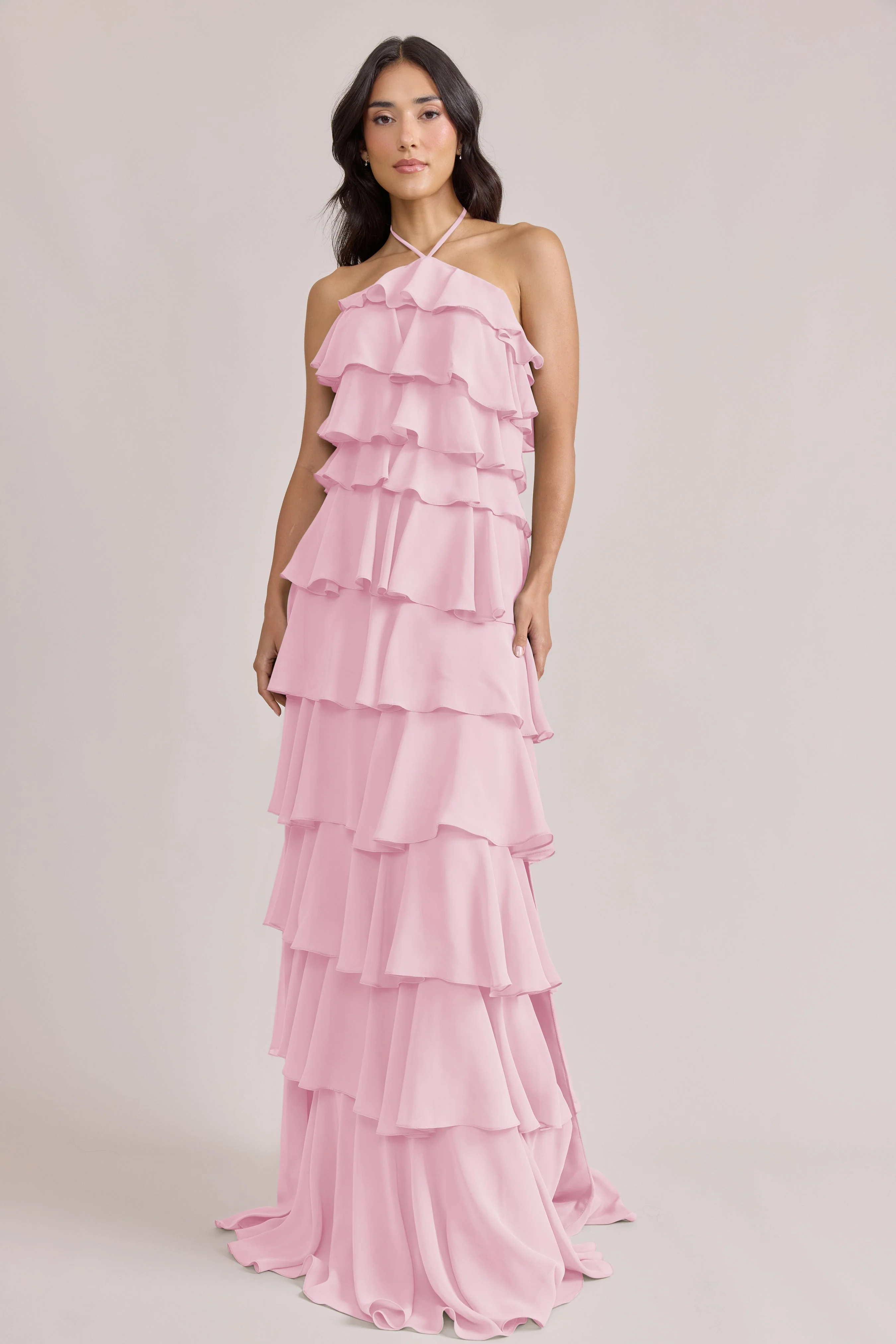 Carrie Chiffon Dress | Made To Order - Image 118