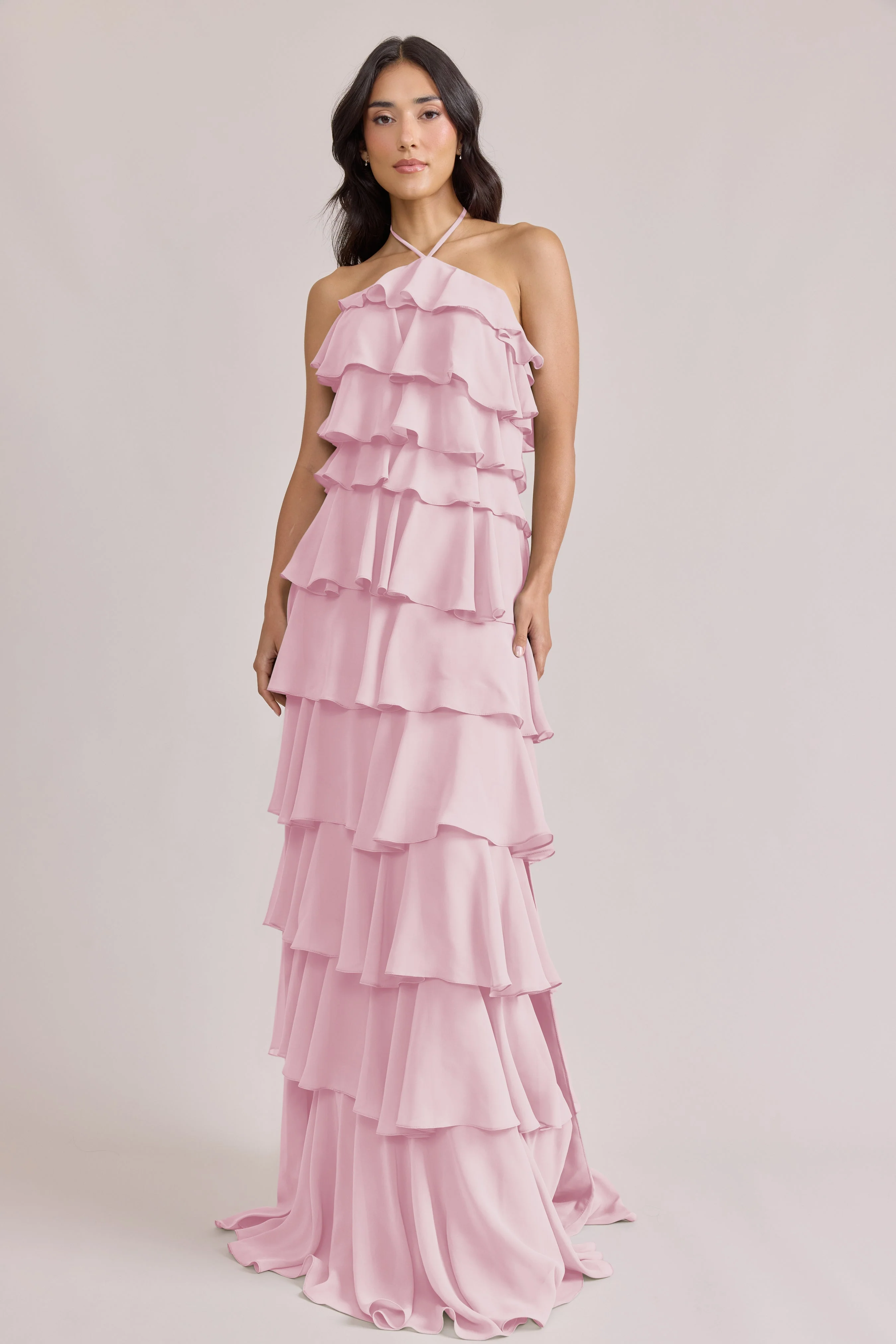Carrie Chiffon Dress | Made To Order - Image 121