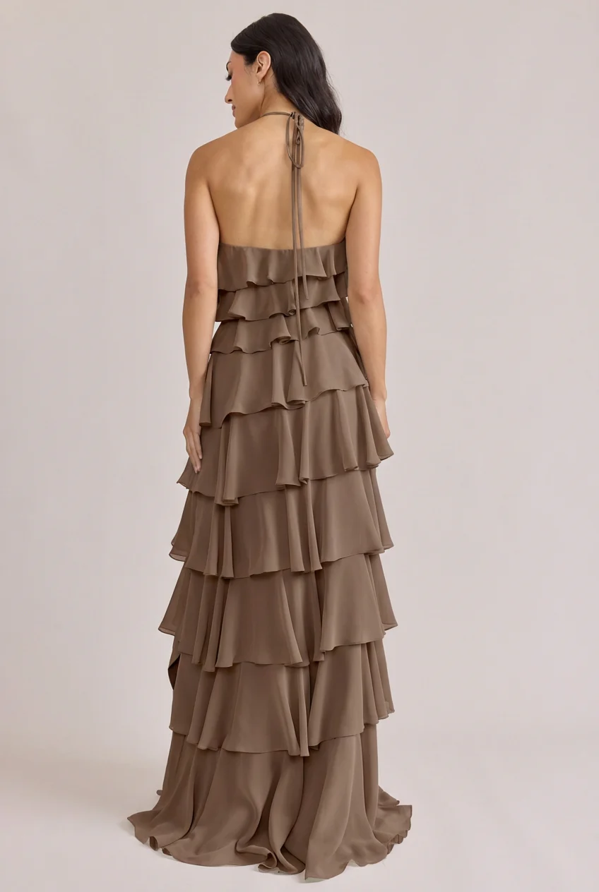 Carrie Chiffon Dress | Made To Order - Image 126