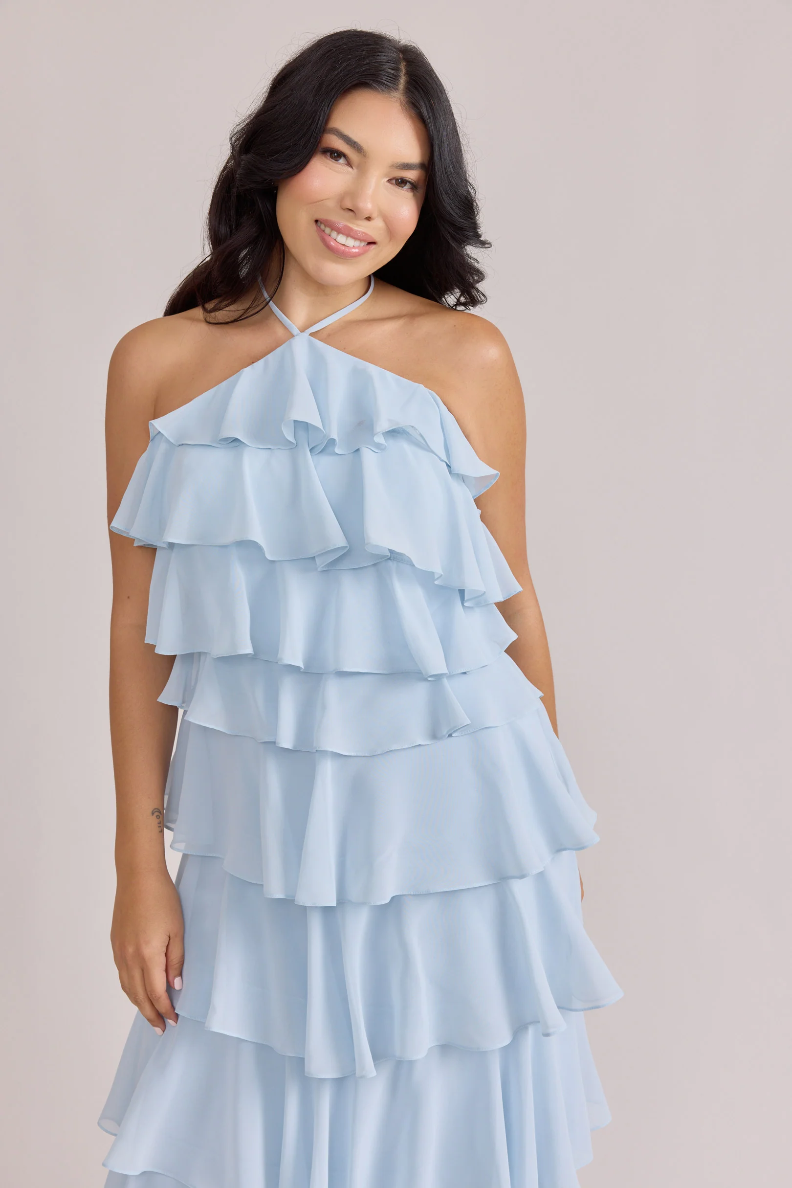 Carrie Chiffon Dress | Made To Order - Image 4