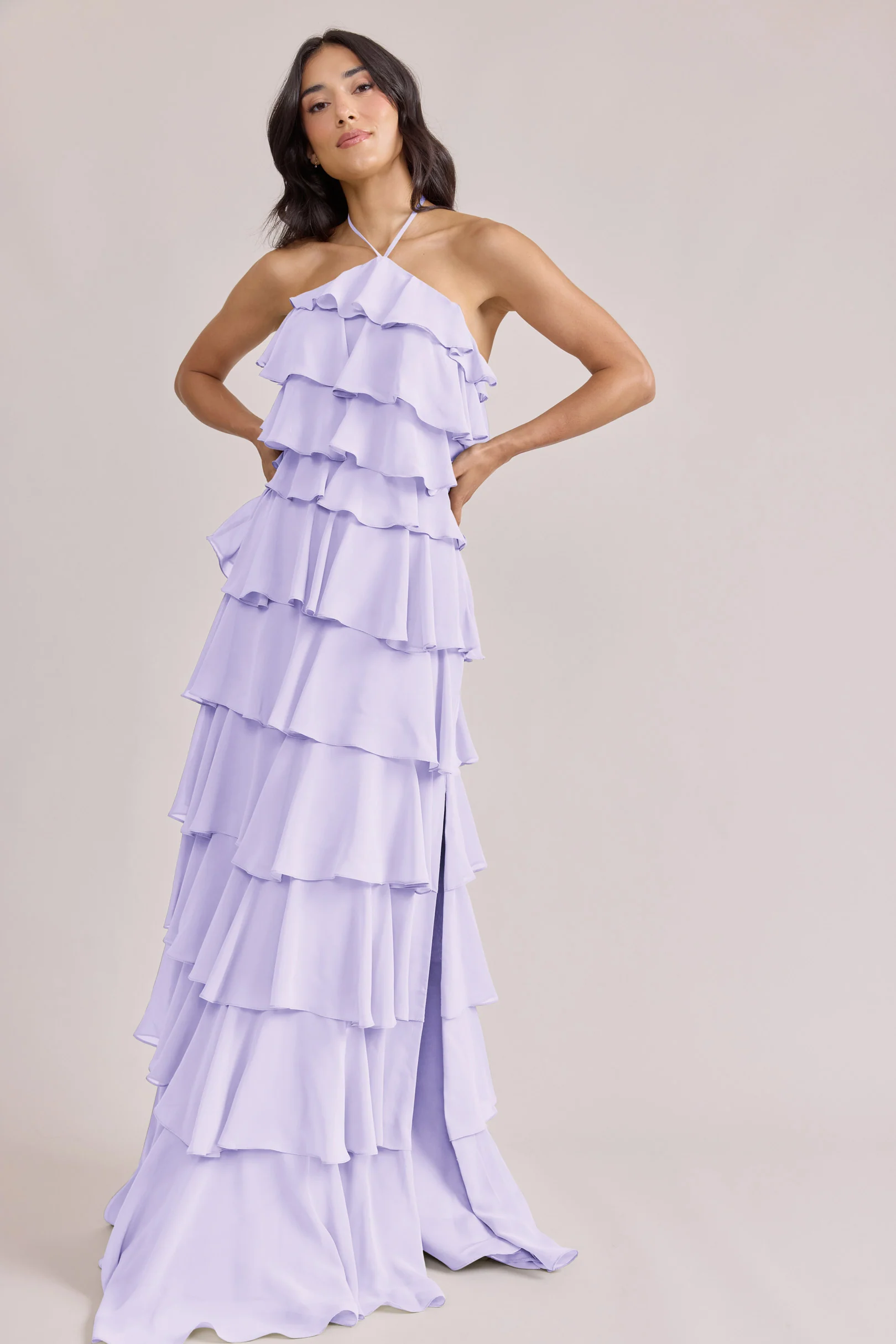 Carrie Chiffon Dress | Made To Order - Image 42