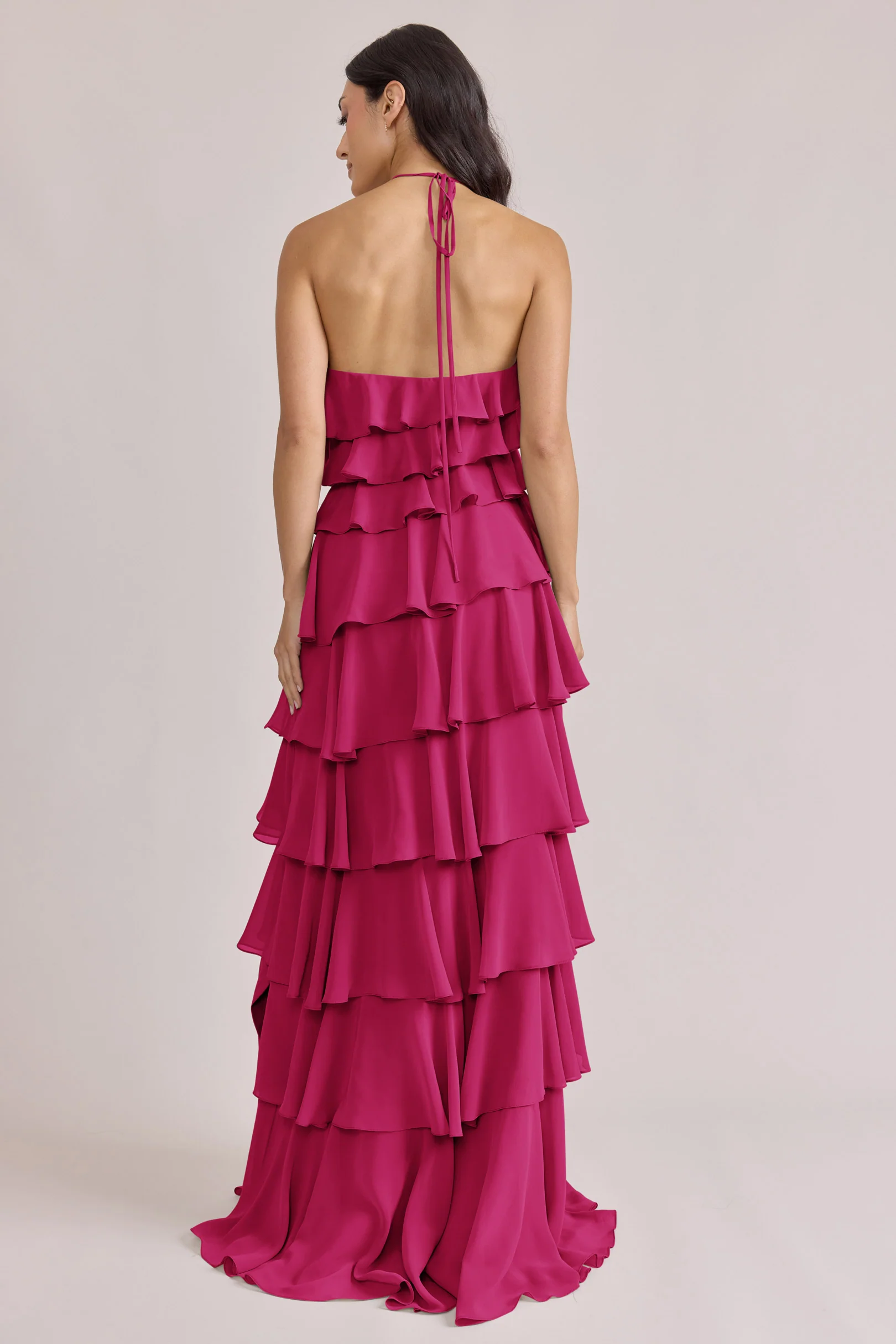 Carrie Chiffon Dress | Made To Order - Image 49