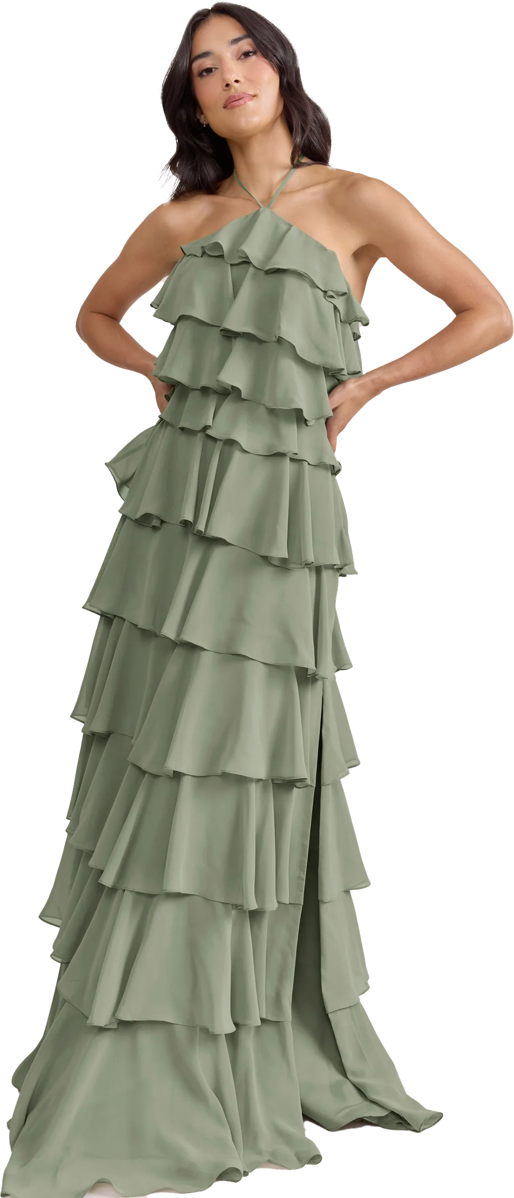 Carrie Chiffon Dress | Made To Order - Image 96