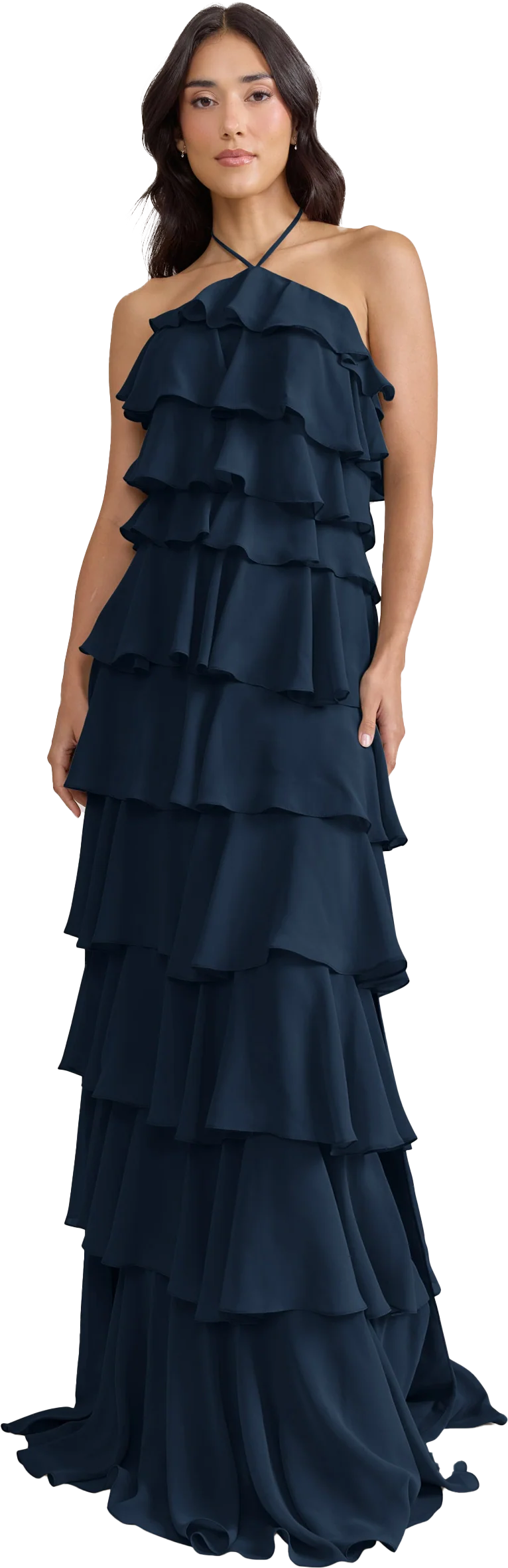 Carrie Chiffon Dress | Made To Order - Image 99