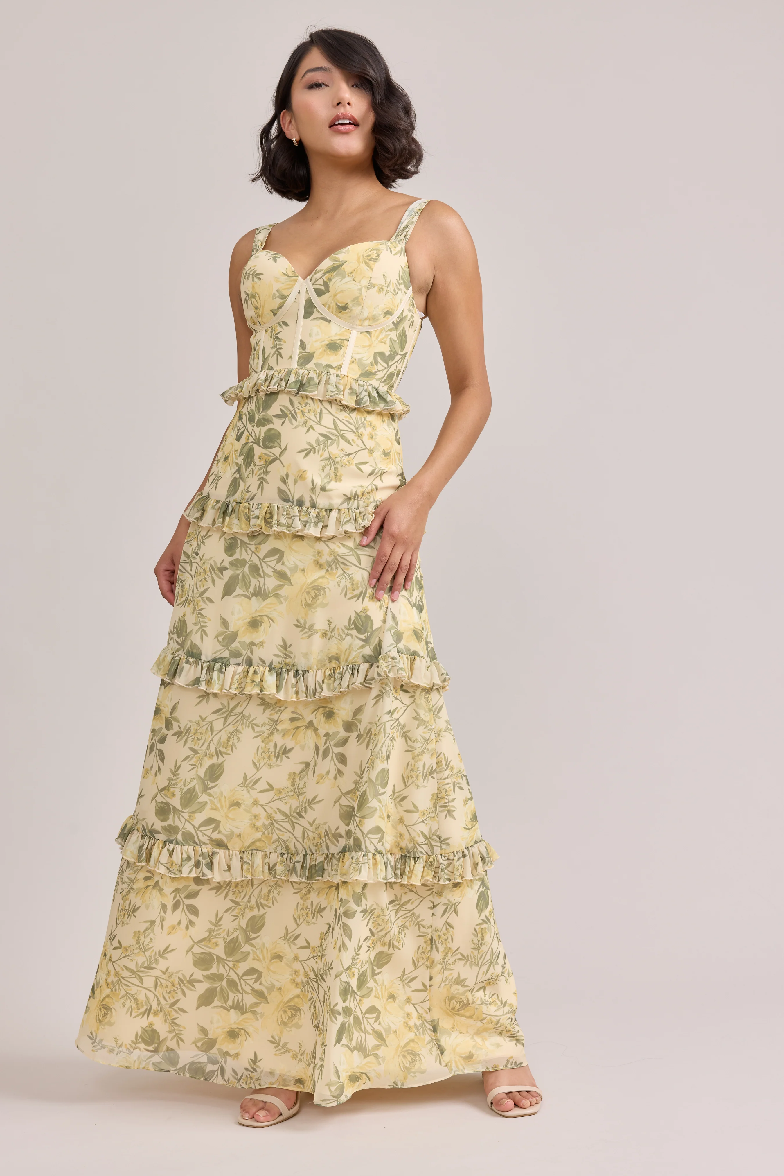 Chiffon Floral Print Mega Swatch | Ready To Ship - Image 53