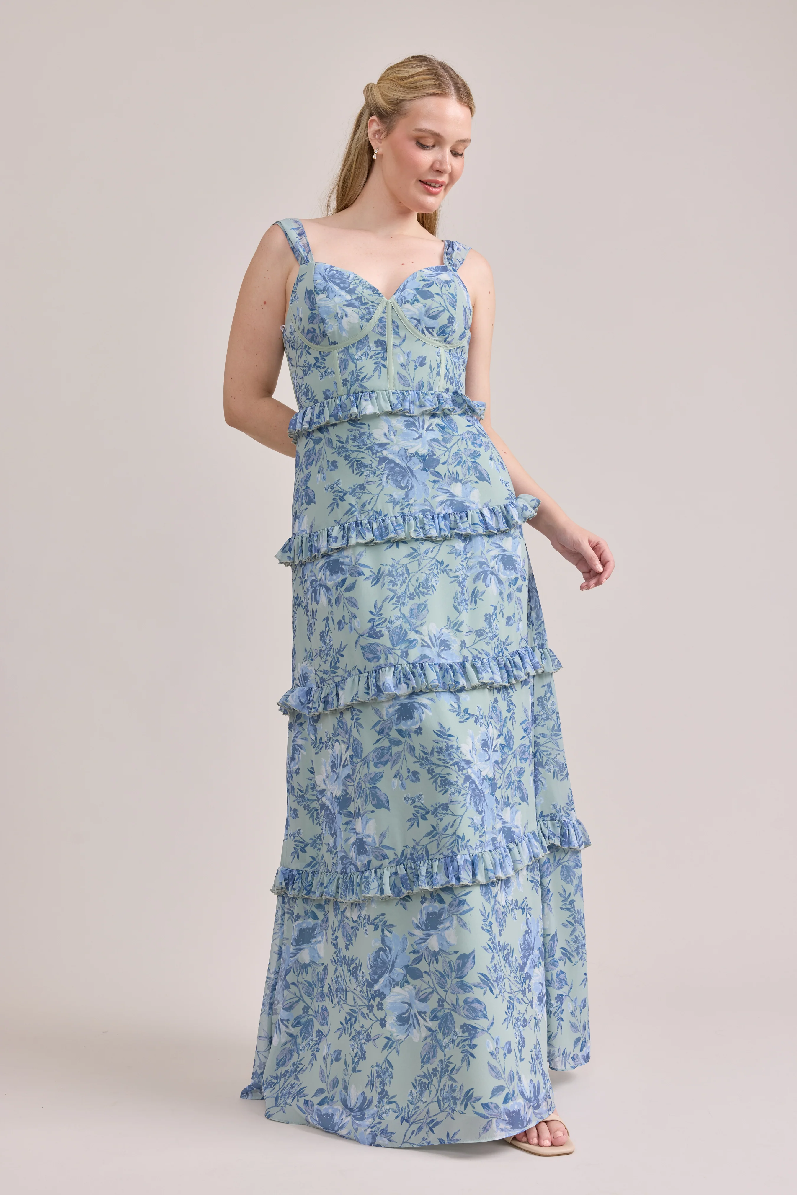 Chiffon Floral Print Mega Swatch | Ready To Ship - Image 43