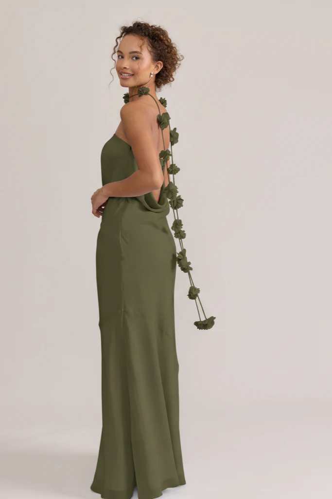 Chiffon Luxe Floral Scarf | Made To Order - Image 19