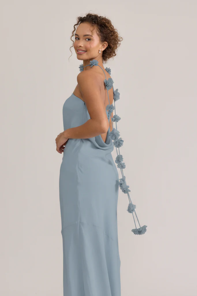 Chiffon Luxe Floral Scarf | Made To Order - Image 31