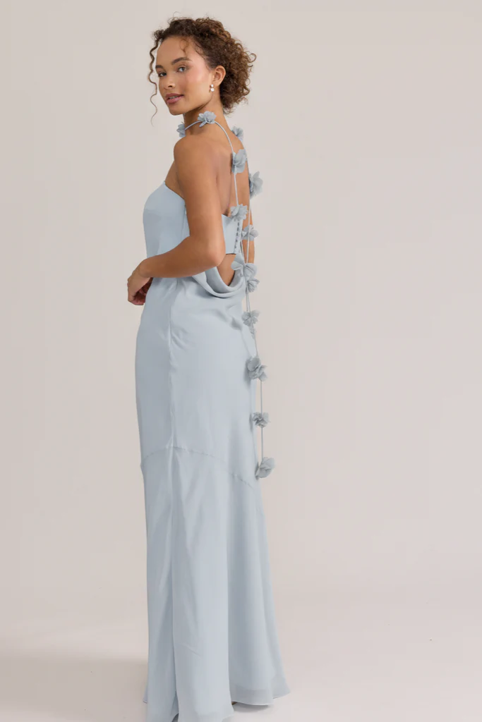 Chiffon Luxe Floral Scarf | Made To Order - Image 34