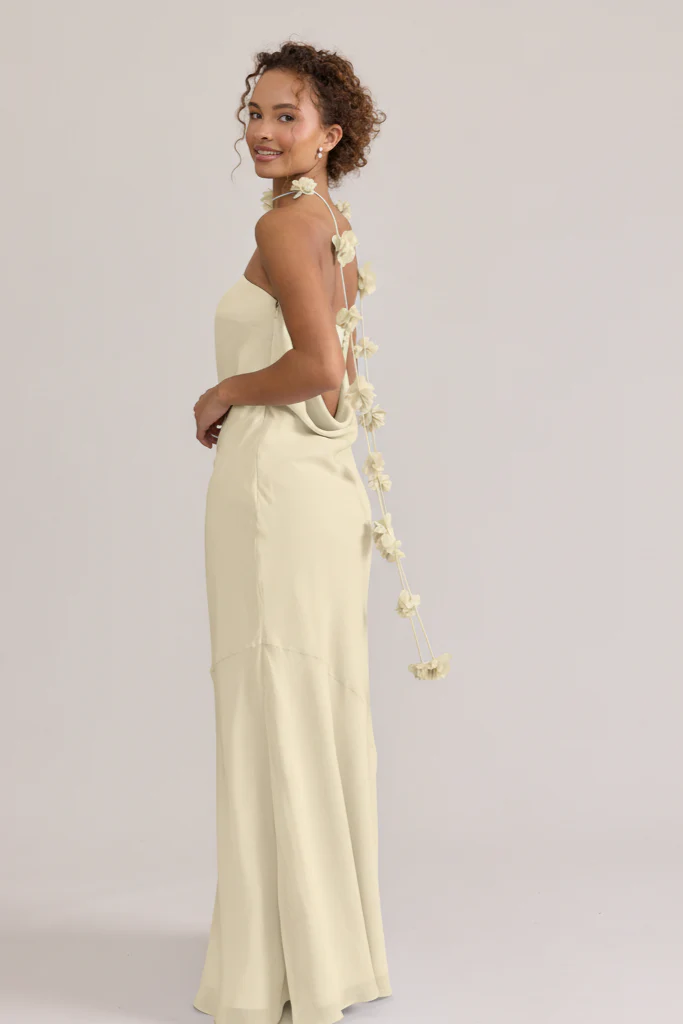Chiffon Luxe Floral Scarf | Made To Order - Image 35