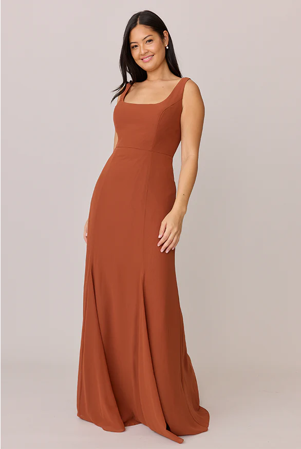 Chiffon Mega Swatch | Ready To Ship | Rust - Image 2