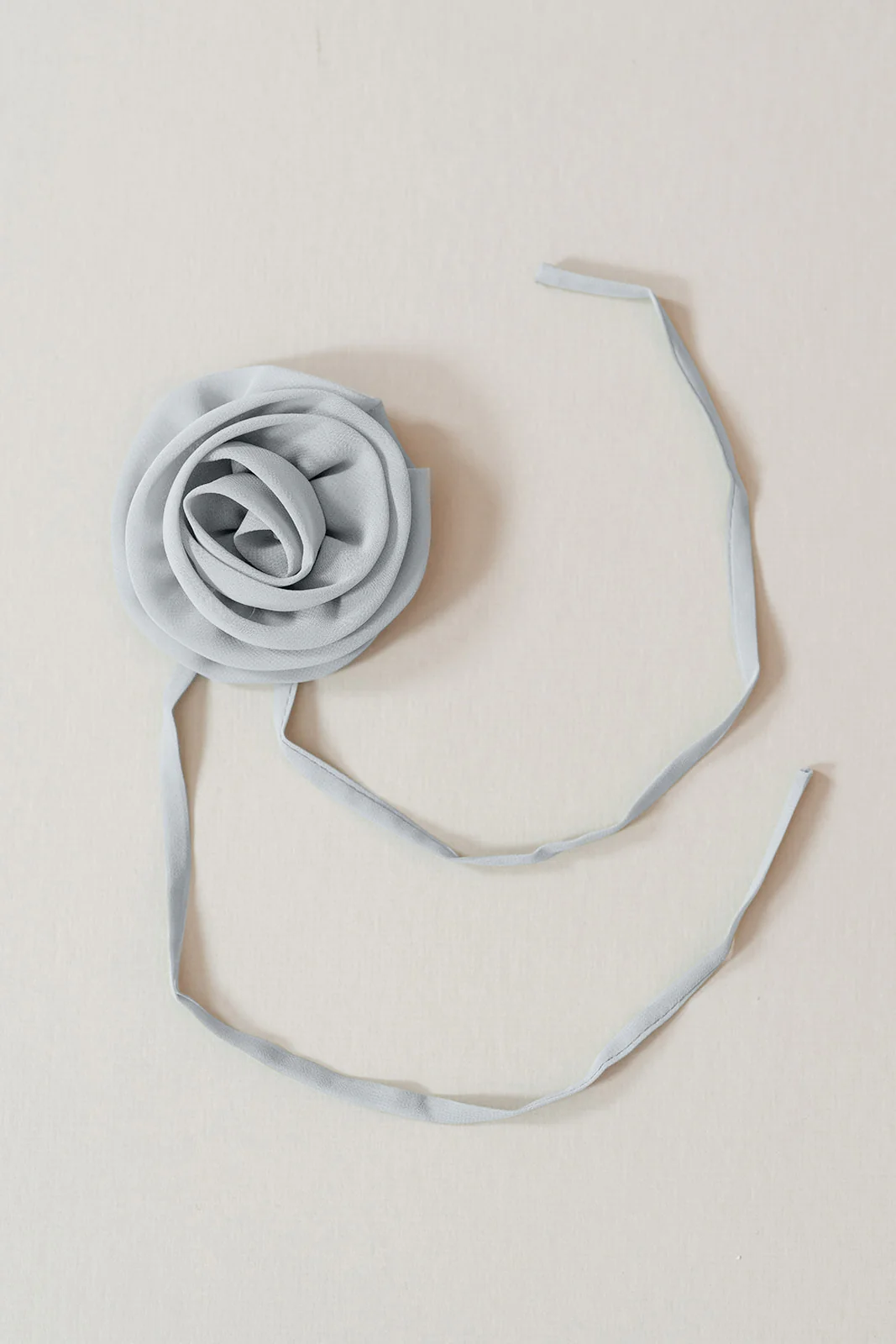 Chiffon Rose Neck Tie | Made To Order - Image 20
