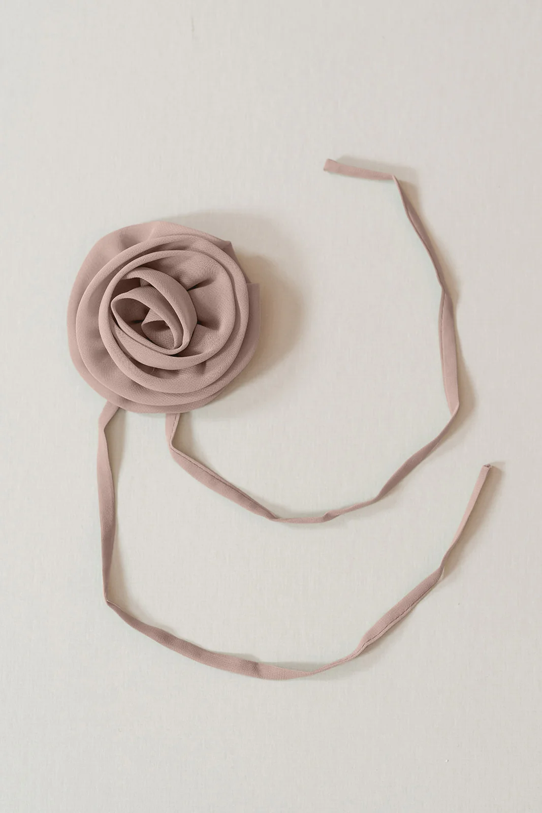 Chiffon Rose Neck Tie | Made To Order - Image 21