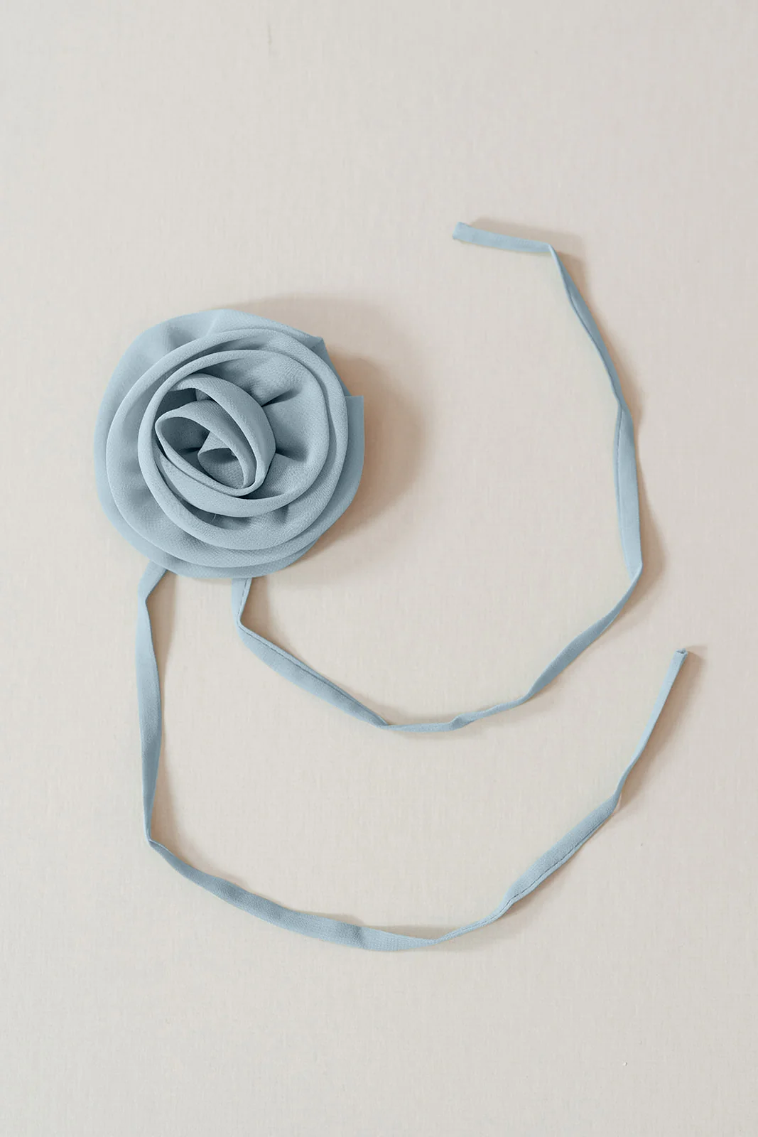 Chiffon Rose Neck Tie | Made To Order - Image 23