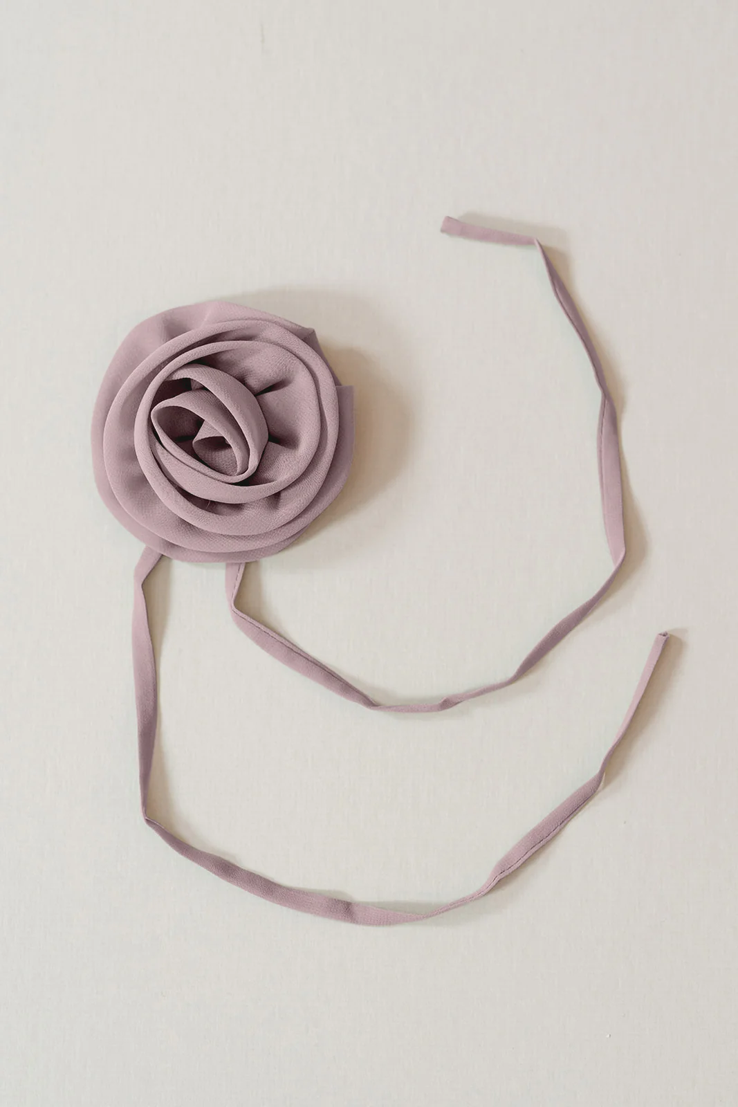 Chiffon Rose Neck Tie | Made To Order - Image 29