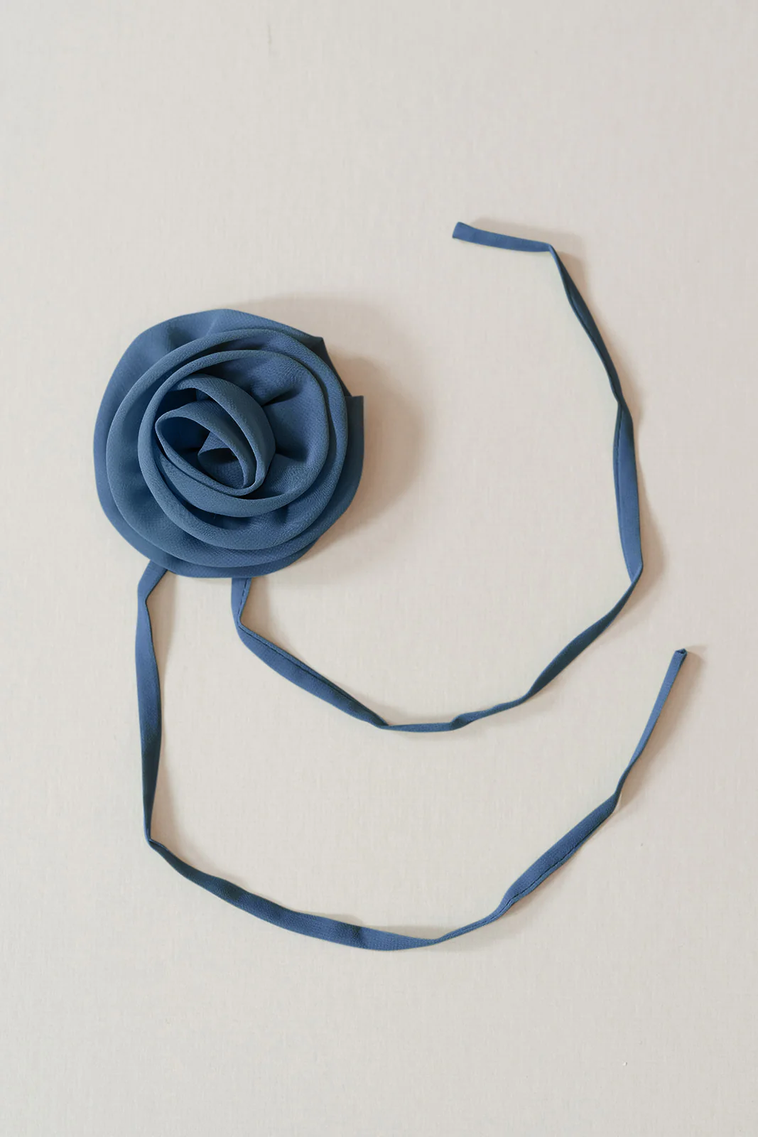 Chiffon Rose Neck Tie | Made To Order - Image 33