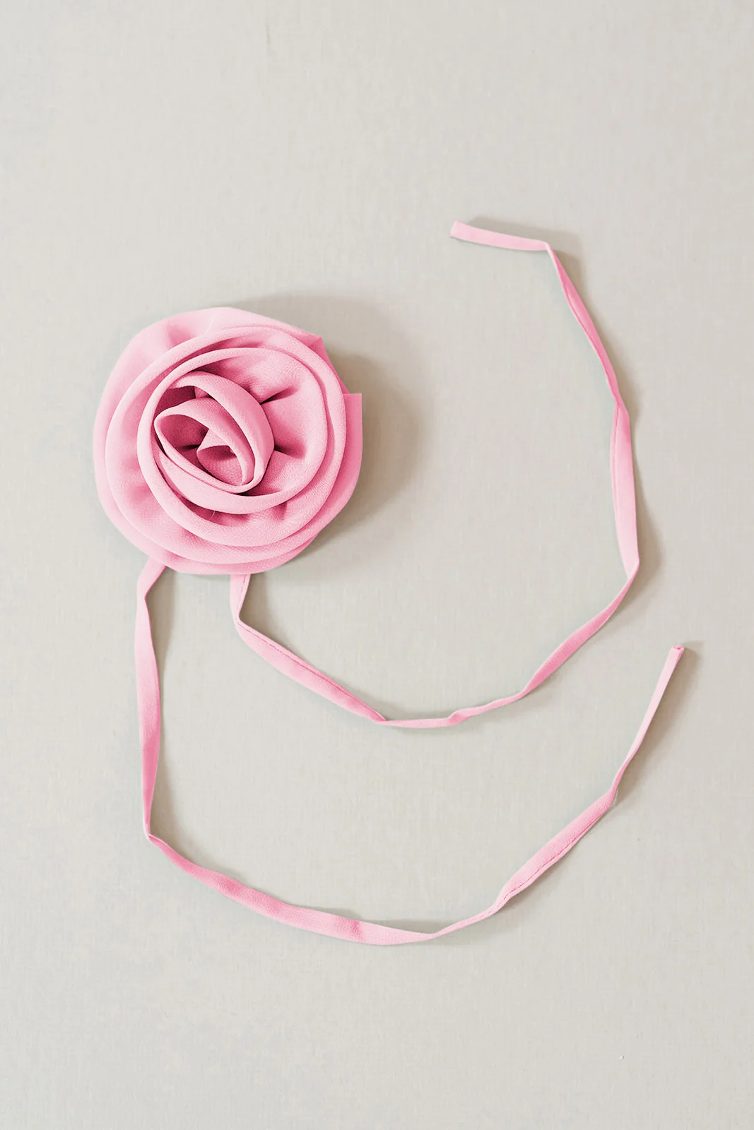 Chiffon Rose Neck Tie | Made To Order - Image 57