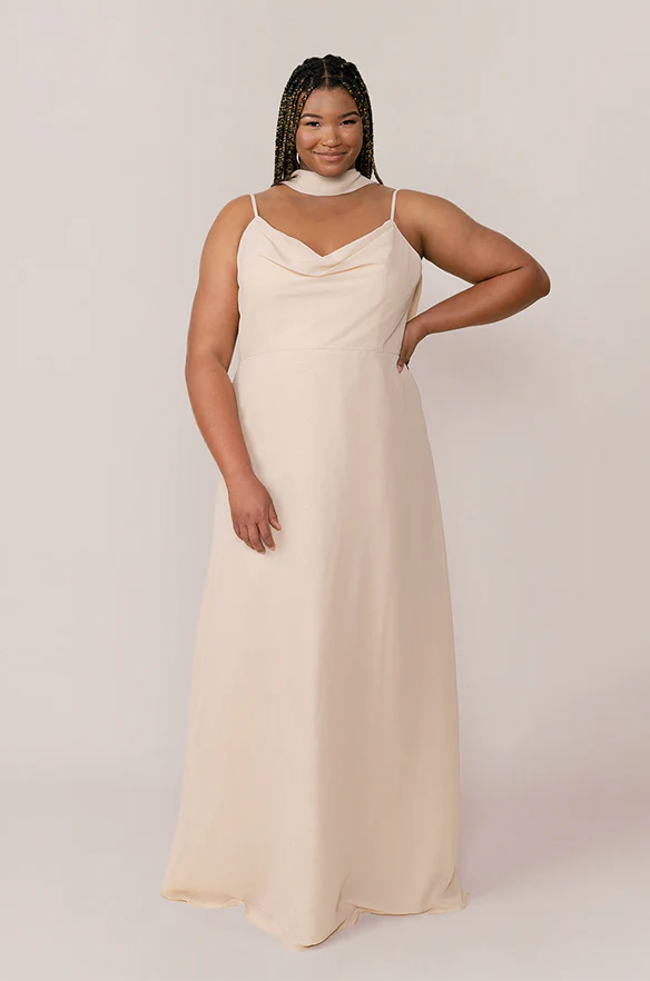 Chiffon Skinny Scarf | Made To Order - Image 4
