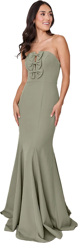 Colette Crepe Dress | Made To Order - Image 154