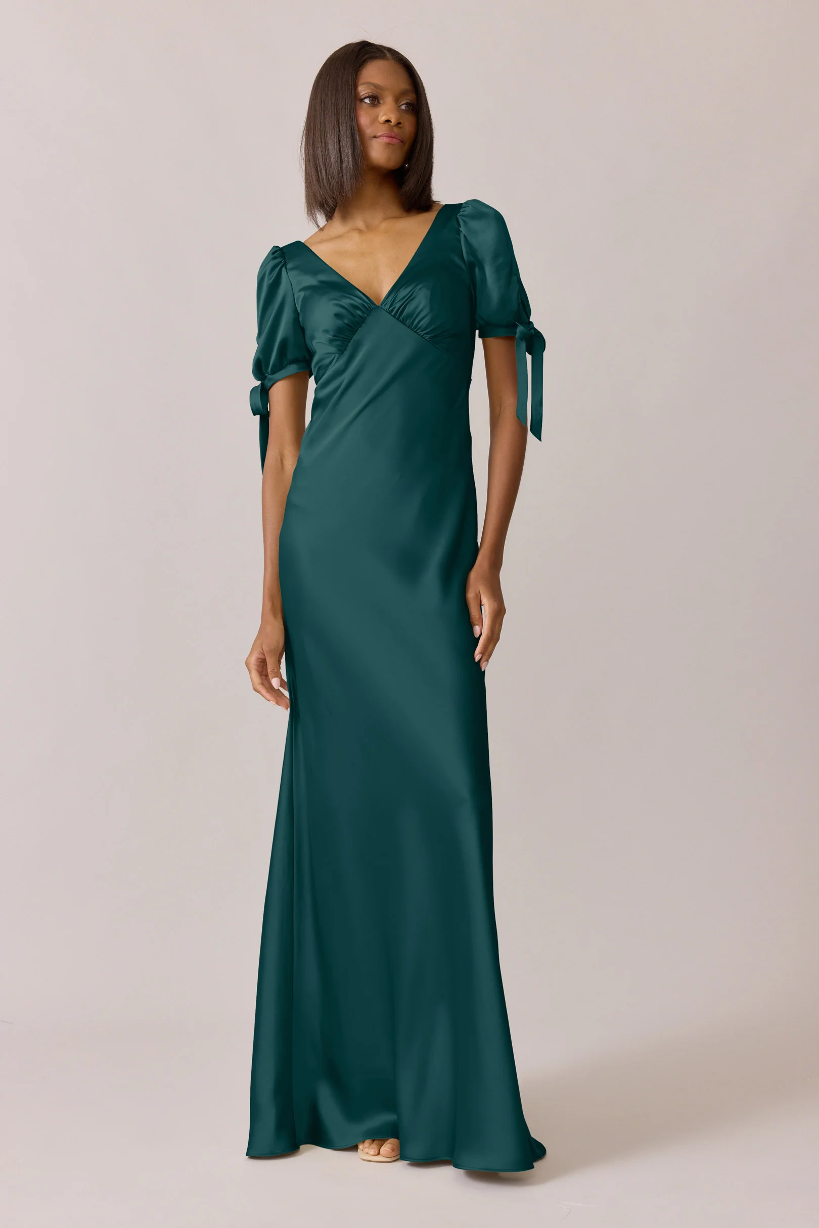 Daisy Satin Dress | Made To Order - Image 11