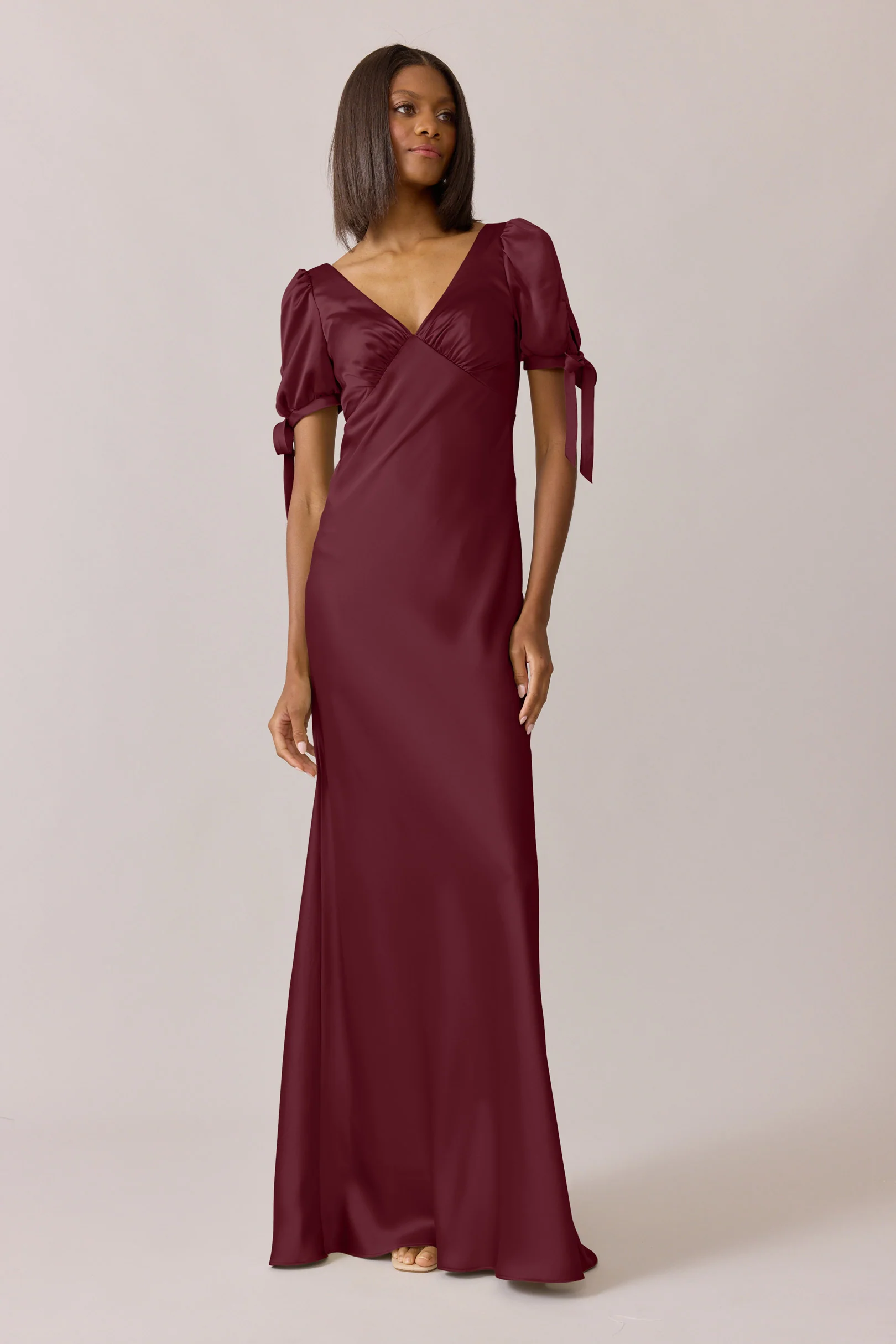 Daisy Satin Dress | Made To Order - Image 15