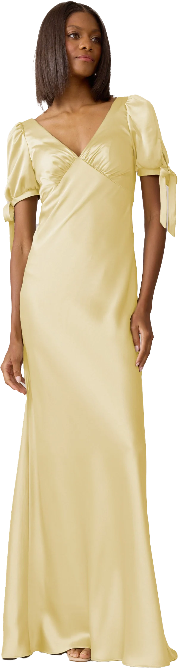 Daisy Satin Dress | Made To Order - Image 157