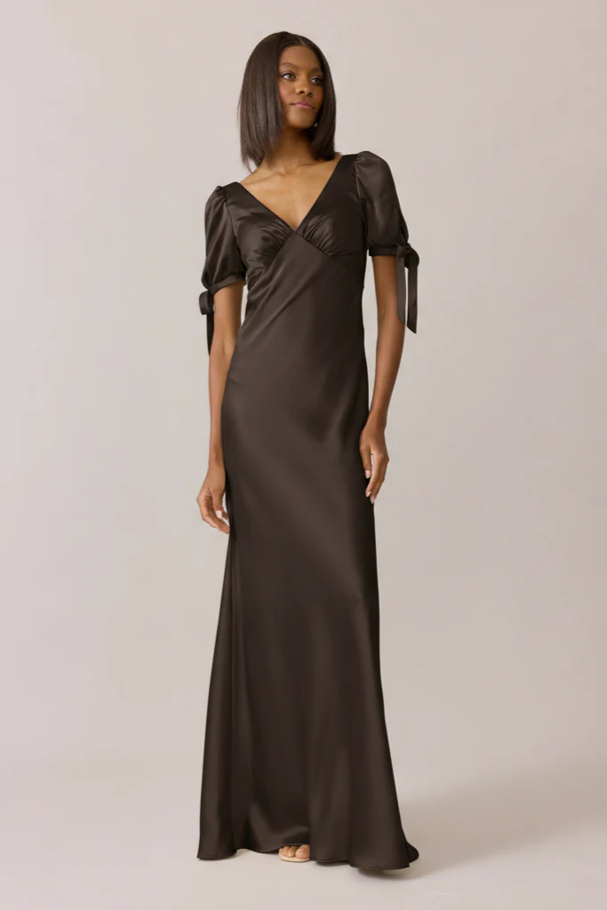 Daisy Satin Dress | Made To Order - Image 160