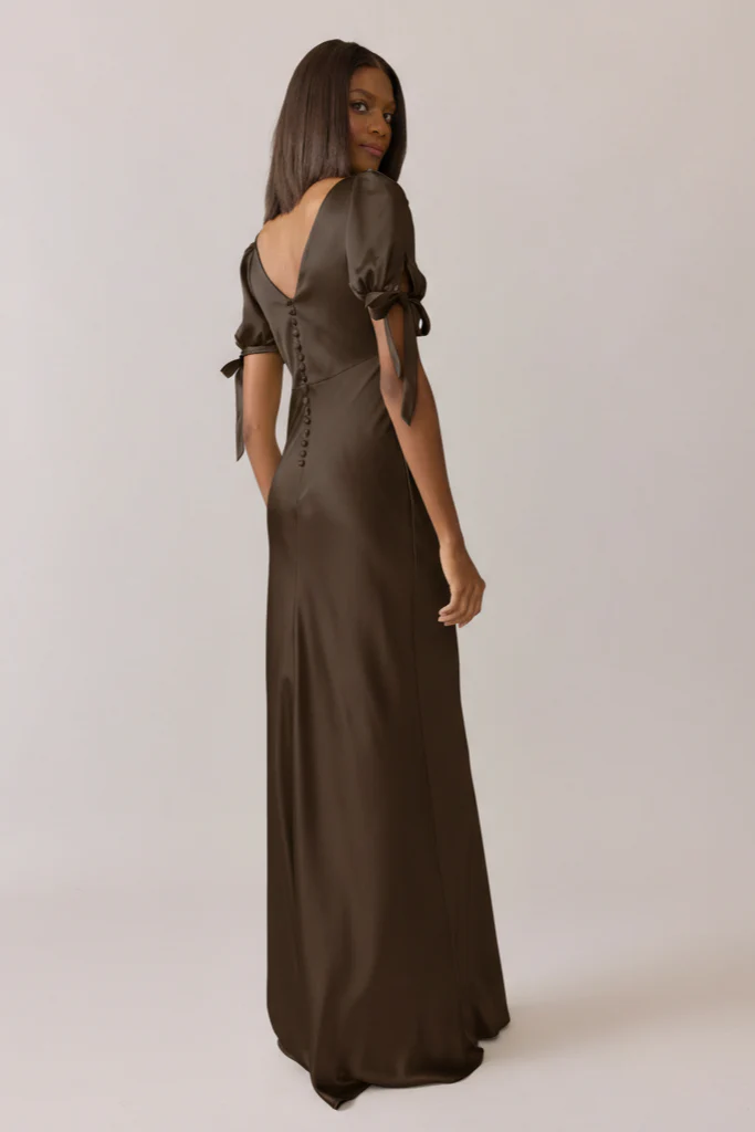 Daisy Satin Dress | Made To Order - Image 162