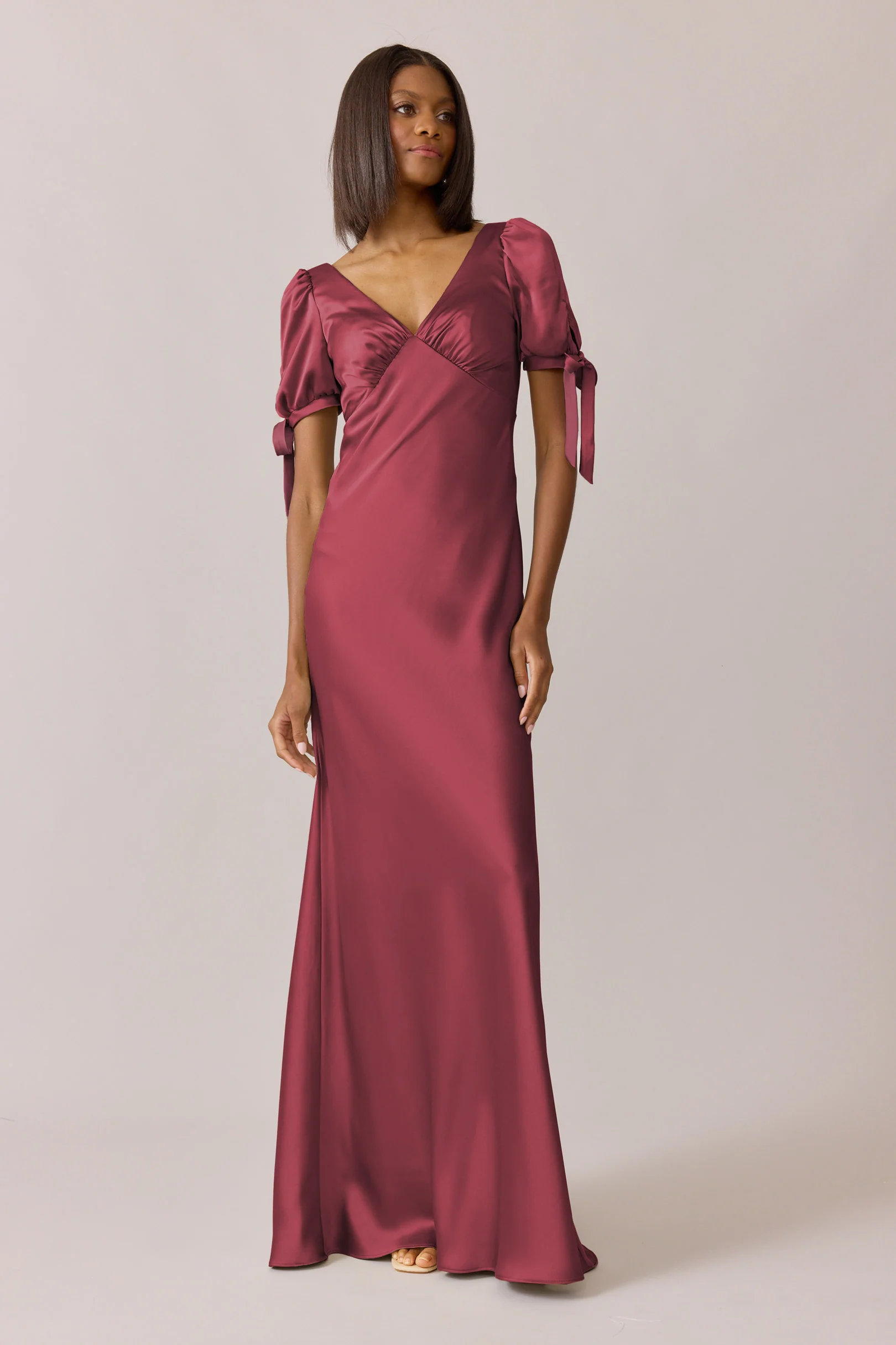 Daisy Satin Dress | Made To Order - Image 23