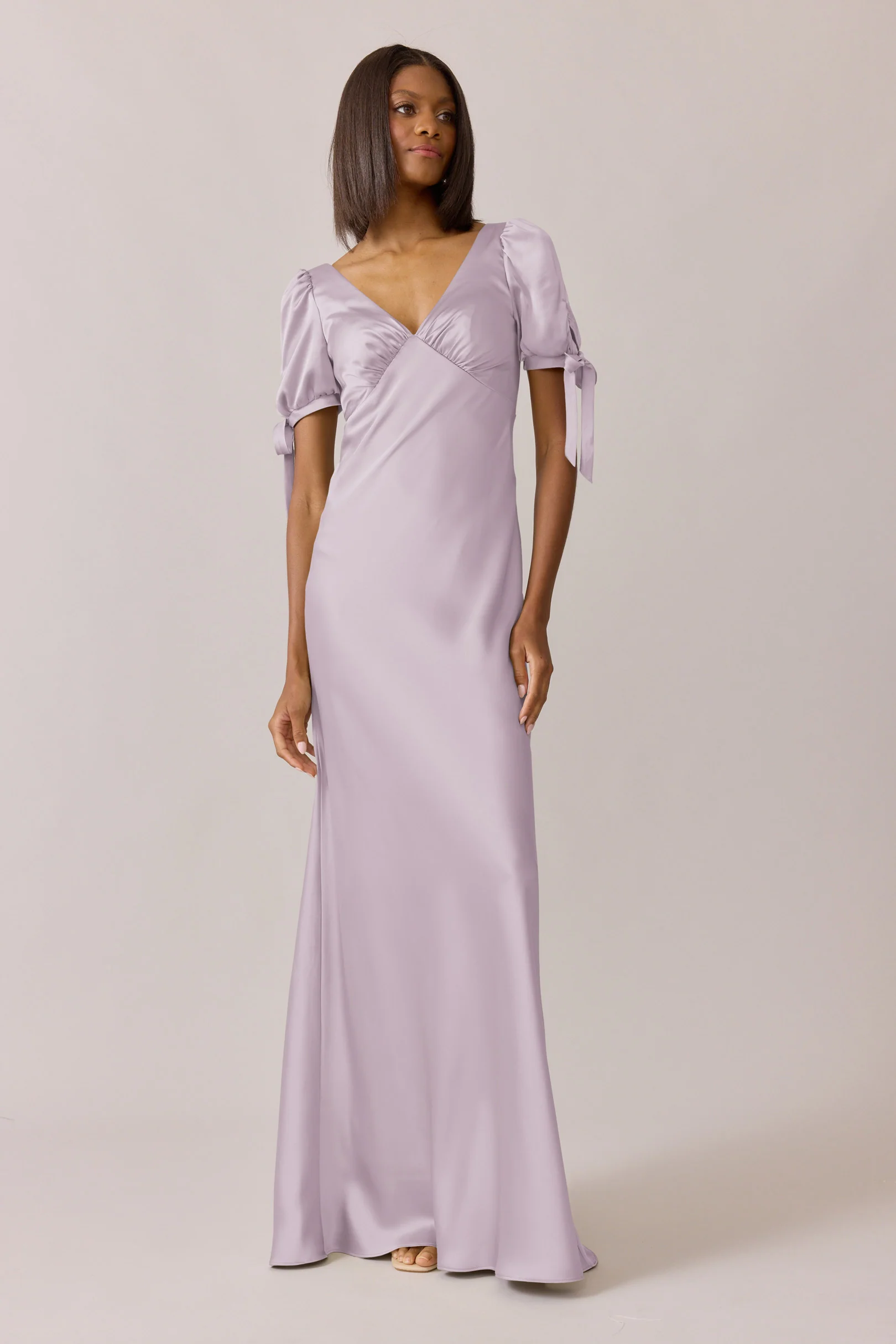 Daisy Satin Dress | Made To Order - Image 27