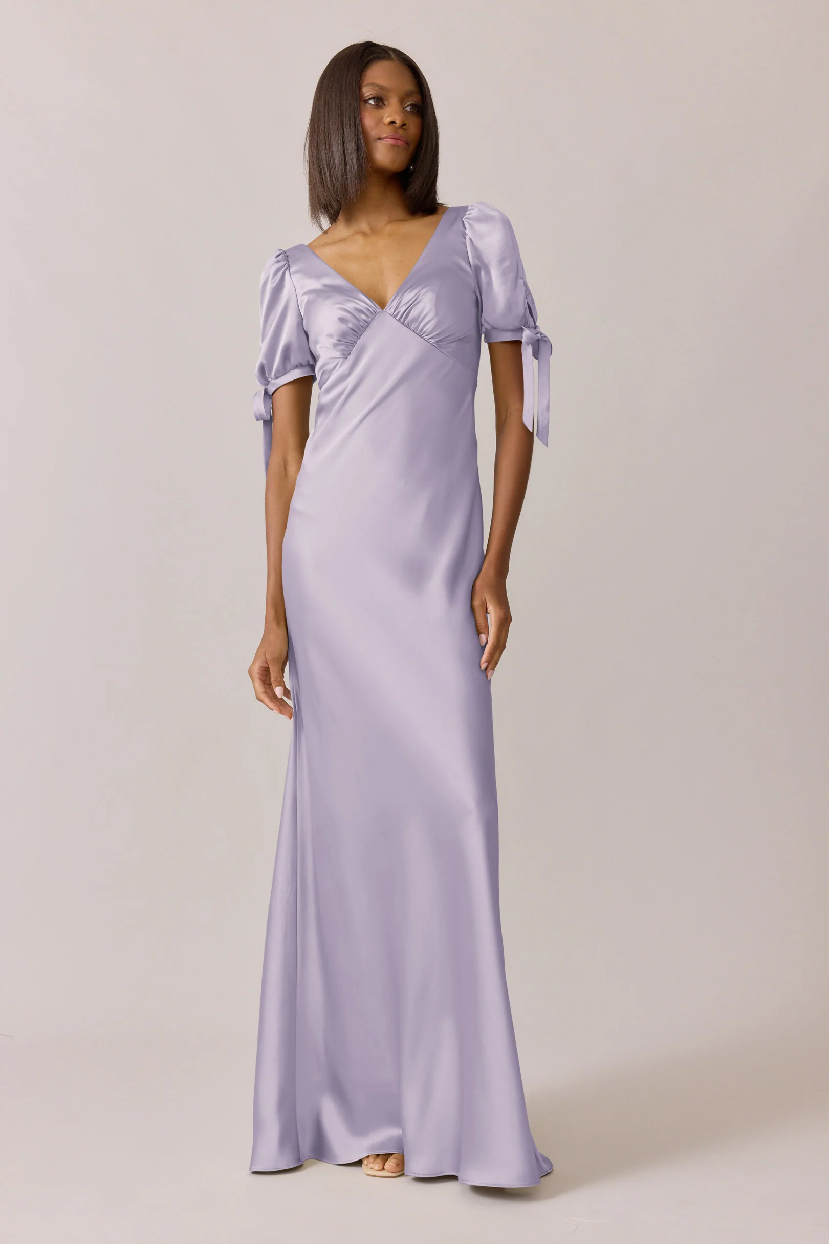 Daisy Satin Dress | Made To Order - Image 29