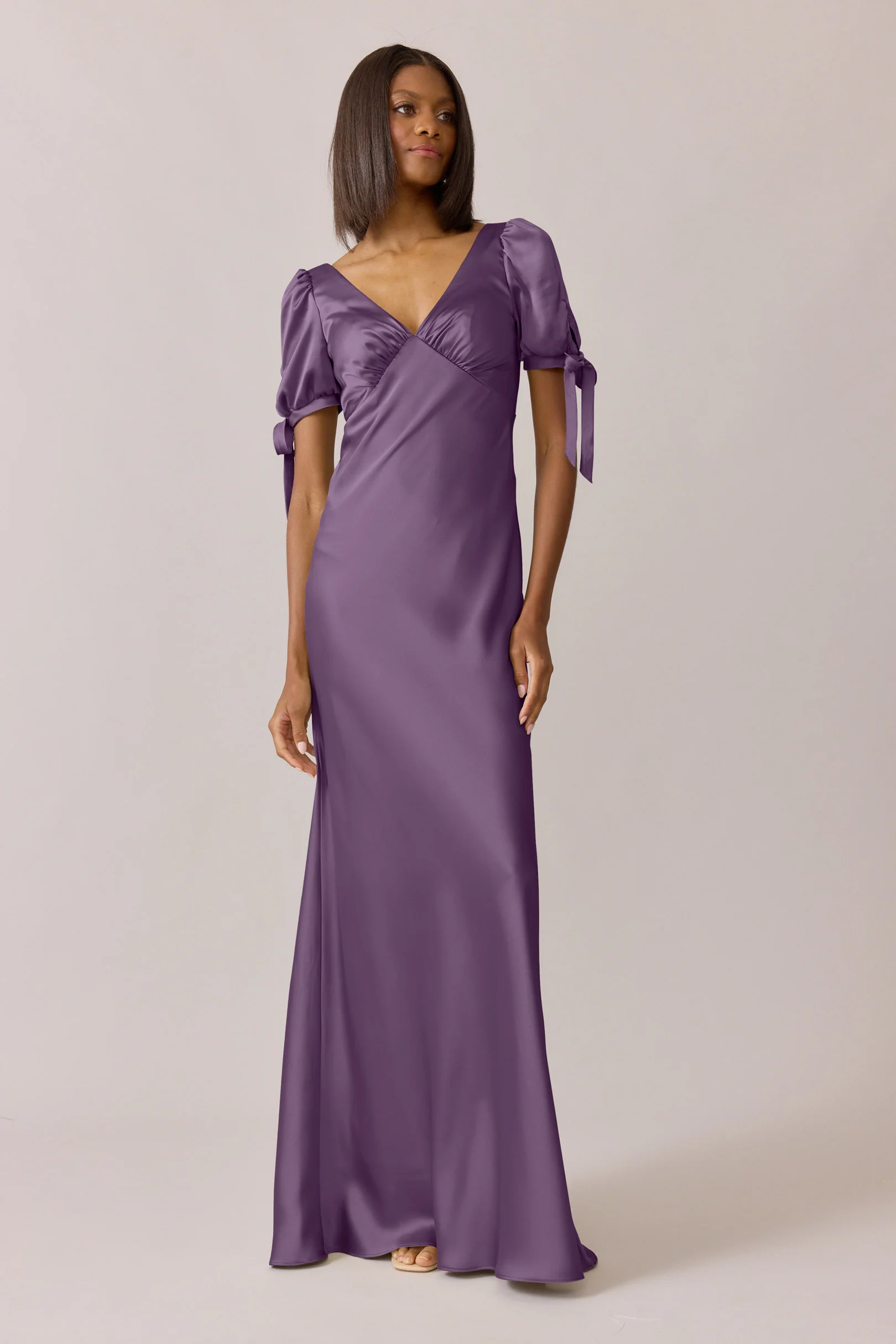 Daisy Satin Dress | Made To Order - Image 51