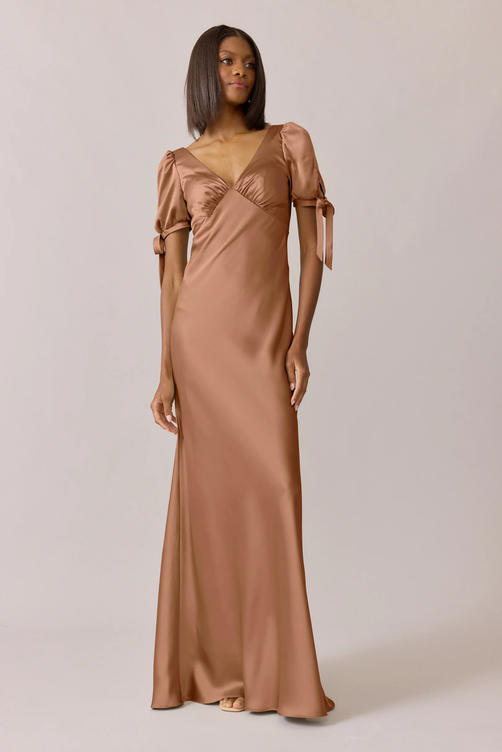 Daisy Satin Dress | Made To Order - Image 55