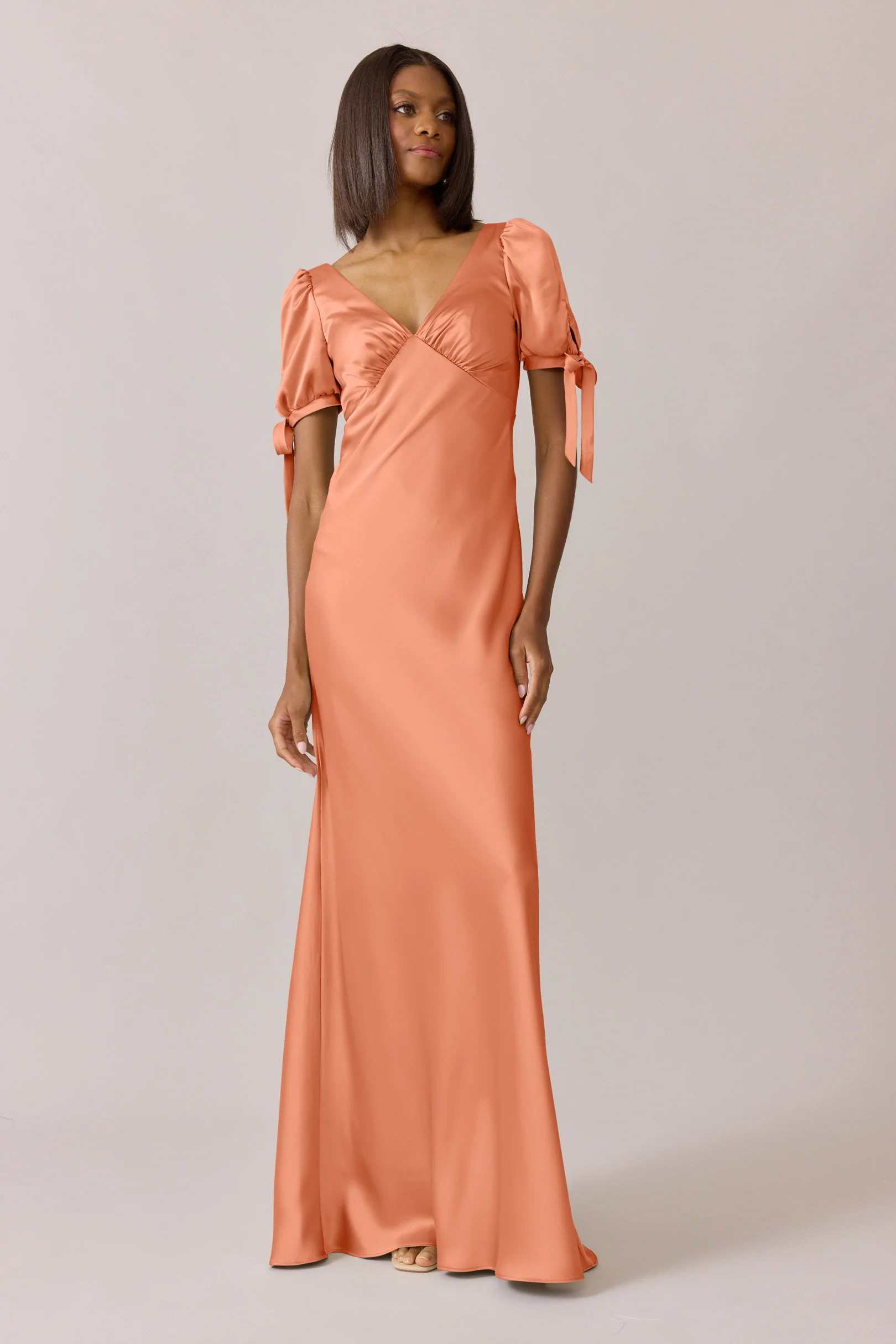 Daisy Satin Dress | Made To Order - Image 61