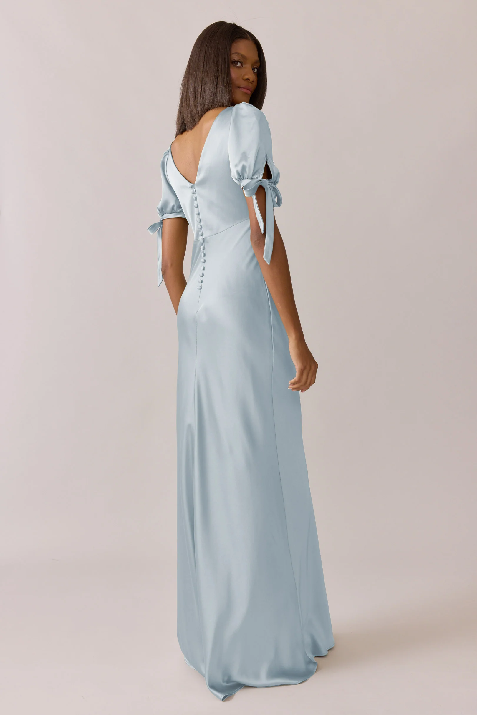 Daisy Satin Dress | Made To Order - Image 66