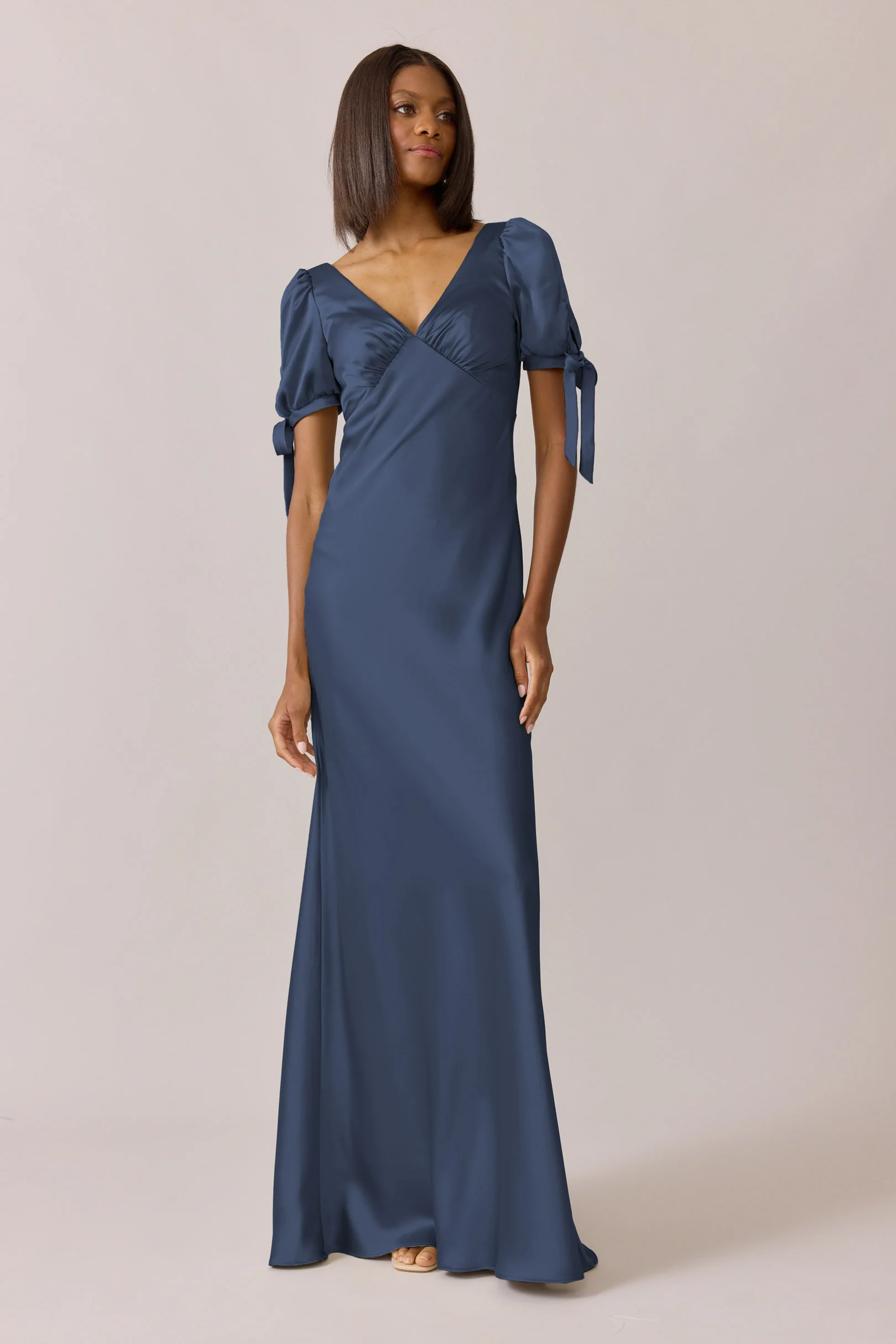 Daisy Satin Dress | Made To Order - Image 81