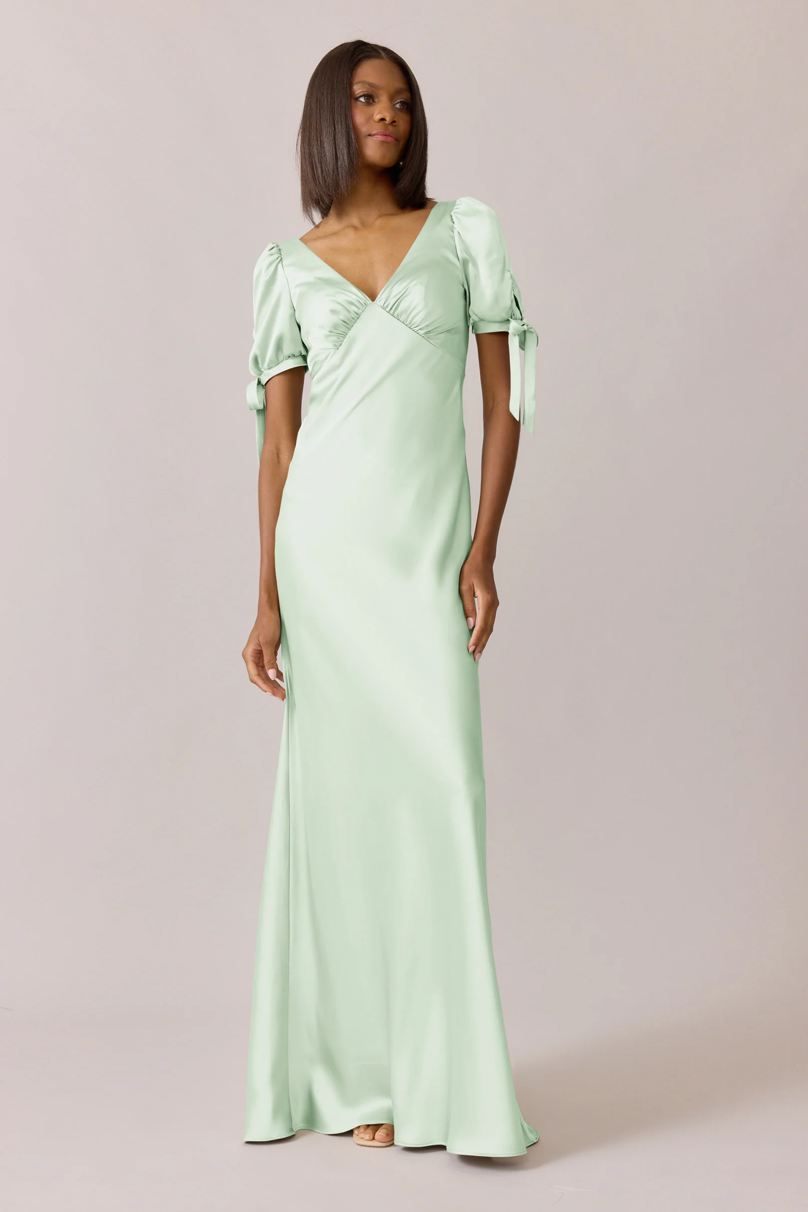 Daisy Satin Dress | Made To Order - Image 85